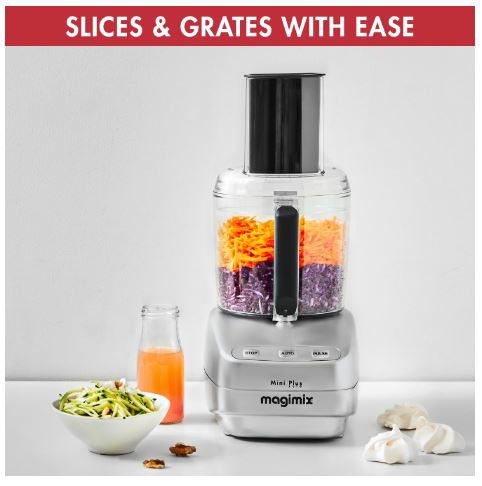 Magimix Le Mini Plus Food Processor 1.7L Satin