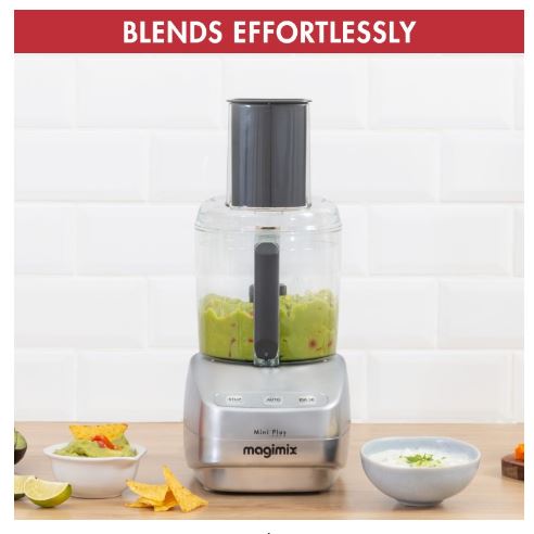 Magimix Le Mini Plus Food Processor 1.7L Satin