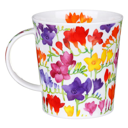 Dunoon Mug Floral Fiesta Freesia Lomond