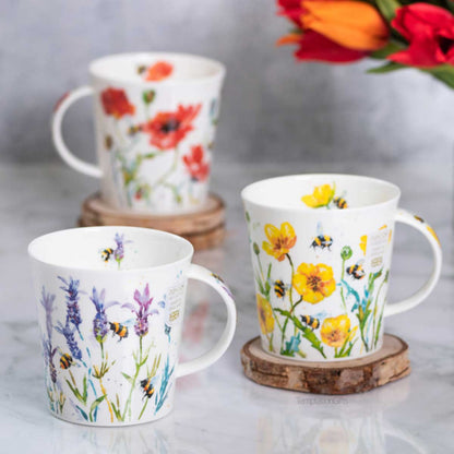 Dunoon Mug Busy Bees Lavender Cairngorm