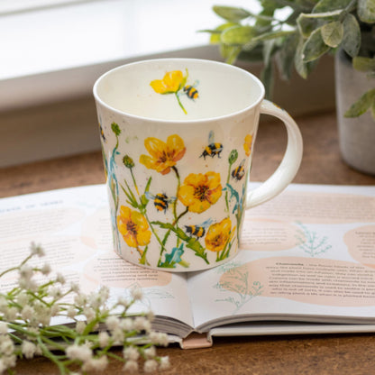 Dunoon Mug Busy Bees Buttercup Cairngorm
