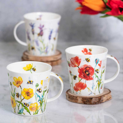 Dunoon Mug Busy Bees Buttercup Cairngorm