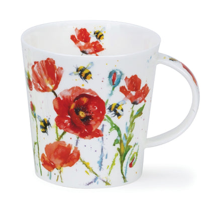 Dunoon Mug Busy Bees Poppy Cairngorm