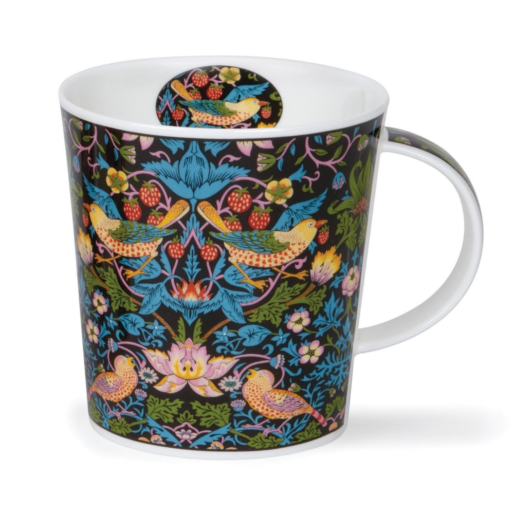 Dunoon Mug Arts & Crafts Strawberry Thief Lomond
