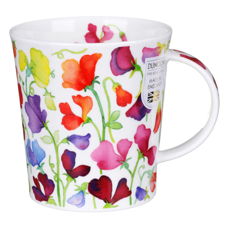 Dunoon Mug Floral Fiesta Sweet Pea Lomond