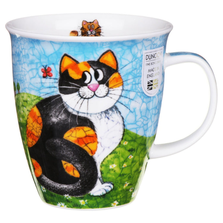 Dunoon Mug Happy Cats Tortoiseshell Nevis