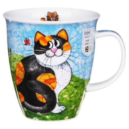 Dunoon Mug Happy Cats Tortoiseshell Nevis