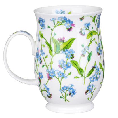 Dunoon Mug Forget Me Nots Blue Suffolk