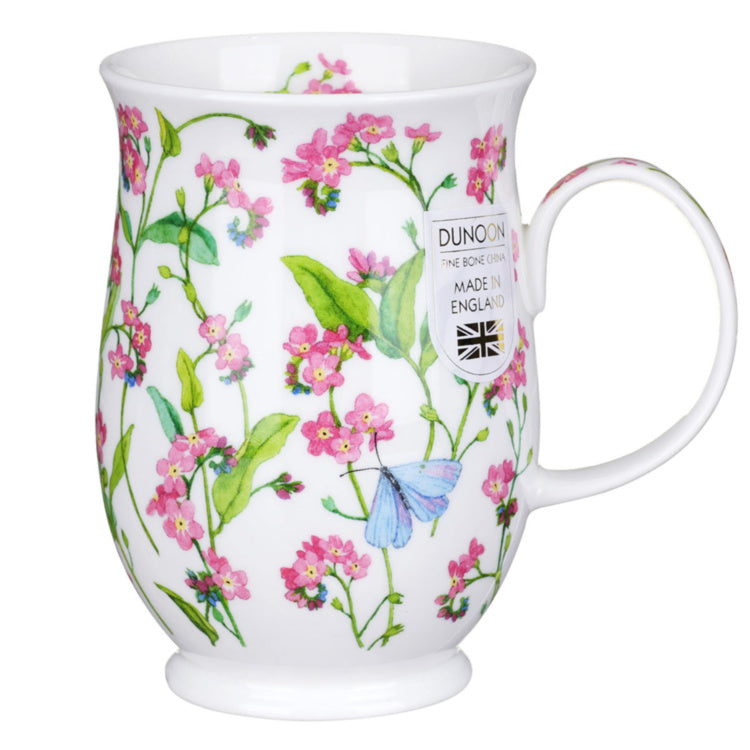 Dunoon Mug Forget Me Nots Pink Suffolk