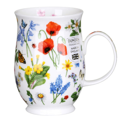 Dunoon Mug Wild Flowers Poppy Suffolk