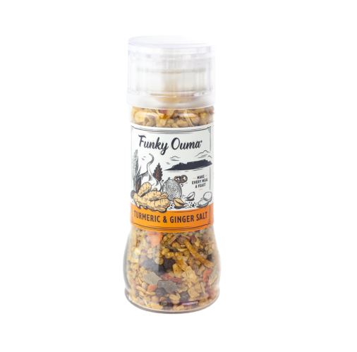 Funky Ouma Mini Turmeric and Ginger Salt 80g