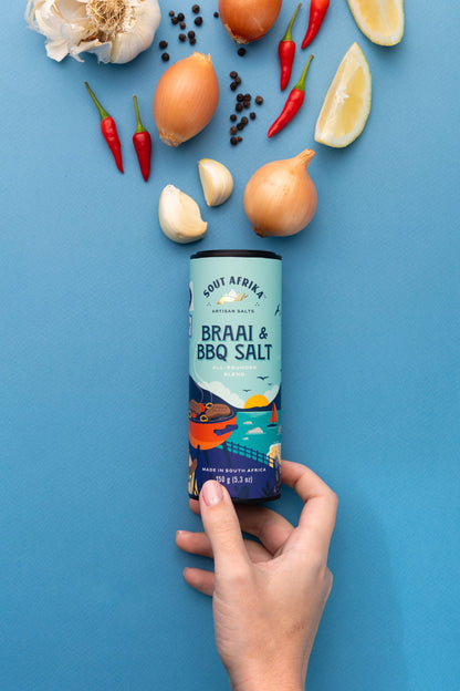 Funky Ouma Sout Afrika Braai & BBQ Salt 150g