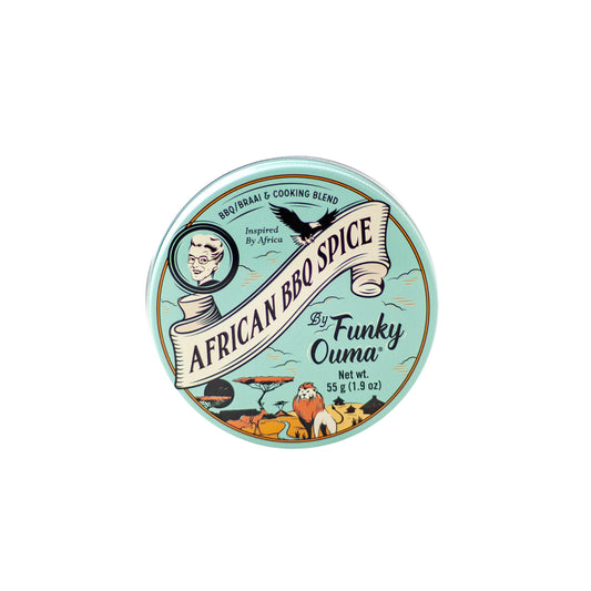 Funky Ouma African BBQ Spice Travel Tin 55g