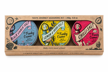 Funky Ouma Travel Trio Seasoning Kit