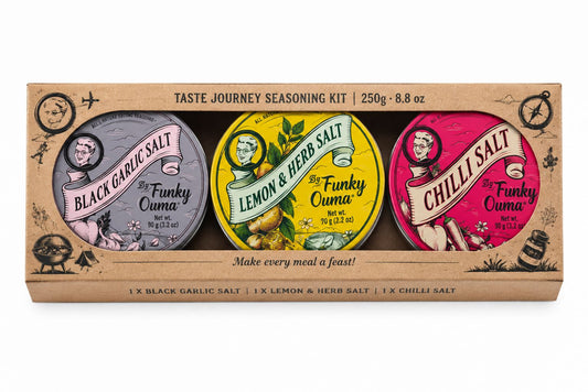 Funky Ouma Travel Trio Seasoning Kit