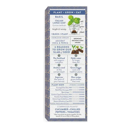 Sow Delicious Pure Herbs Basil