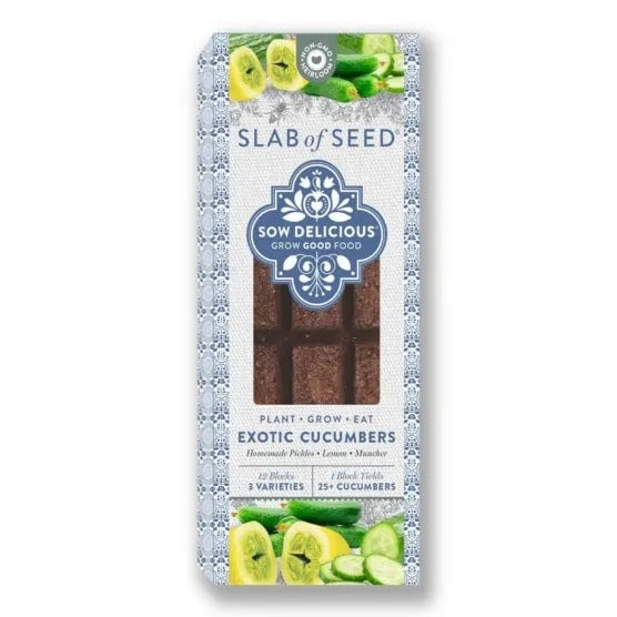 Sow Delicious Exotic Cucumbers