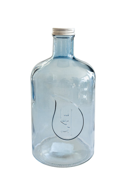 Glass Sapphire Bottle 1.40L
