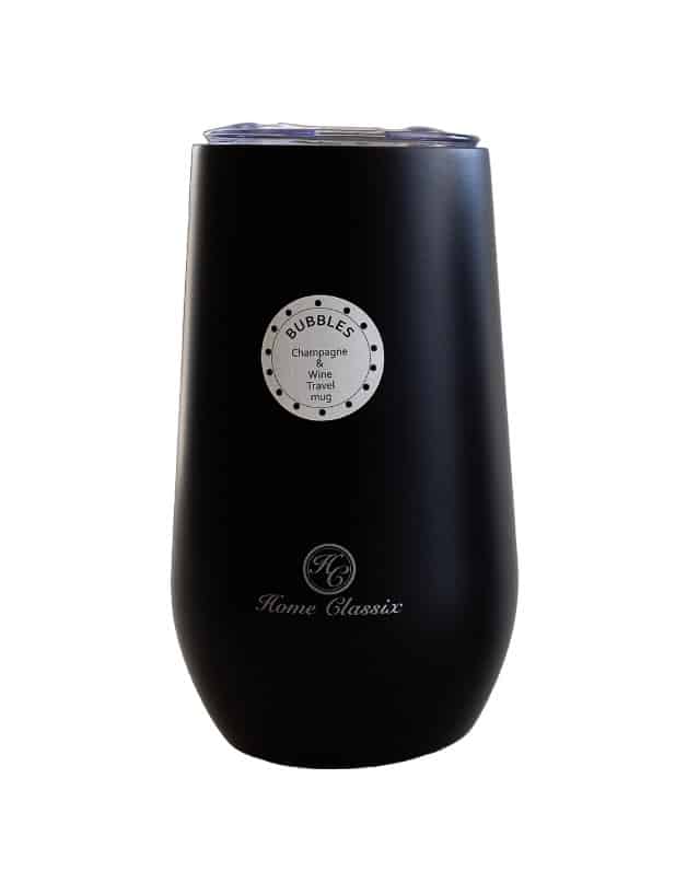 Home Classix Bubbles Delux Tumbler 220ml Black