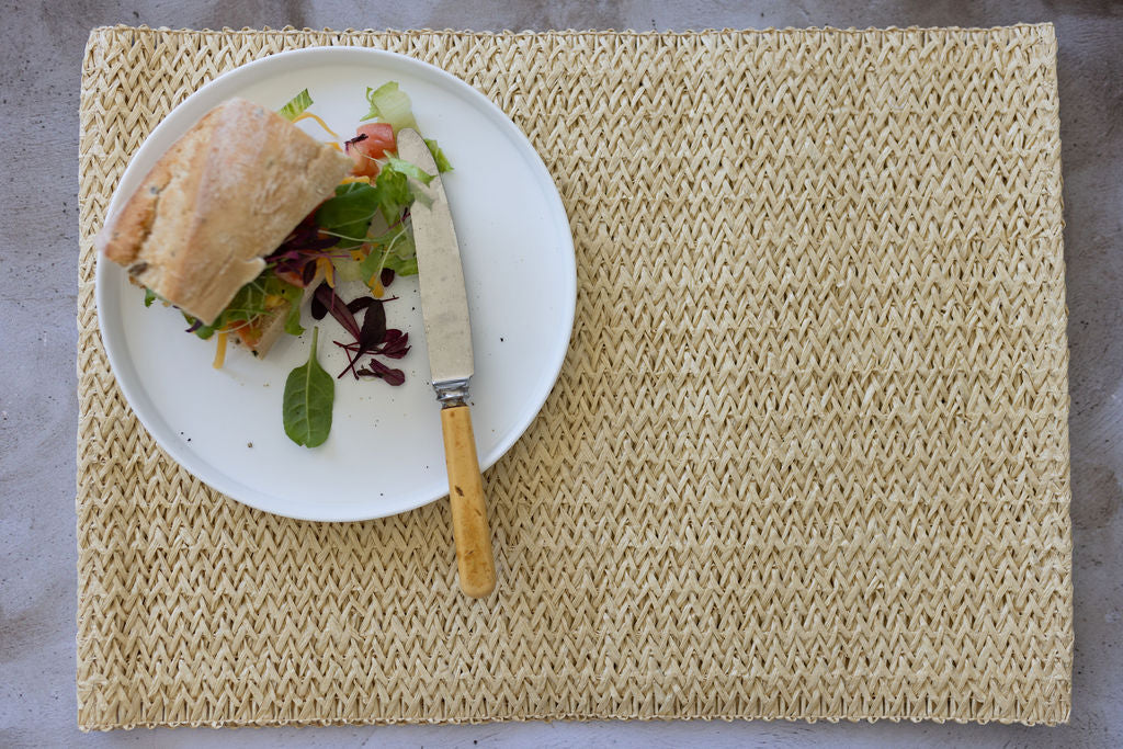 Home Classix Woven Placemats 31x43cm Set of2 Beige