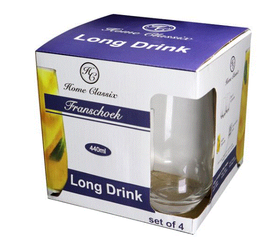 Home Classix Franschoek Tall Beverage 440ml Set 4