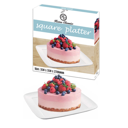 Home Classix Square Platter 35x35x2.7cm