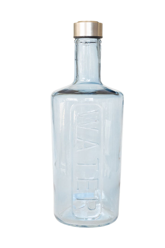 Royal Oceans Glass Bottle Blue 1.5L