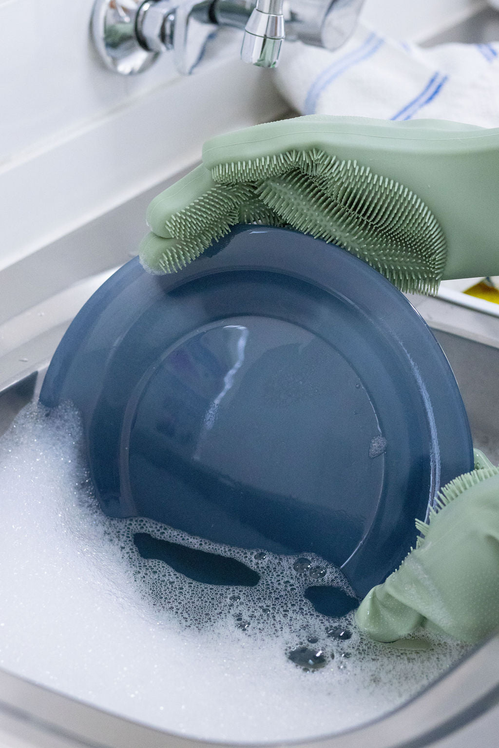 Gloves with Scrubber