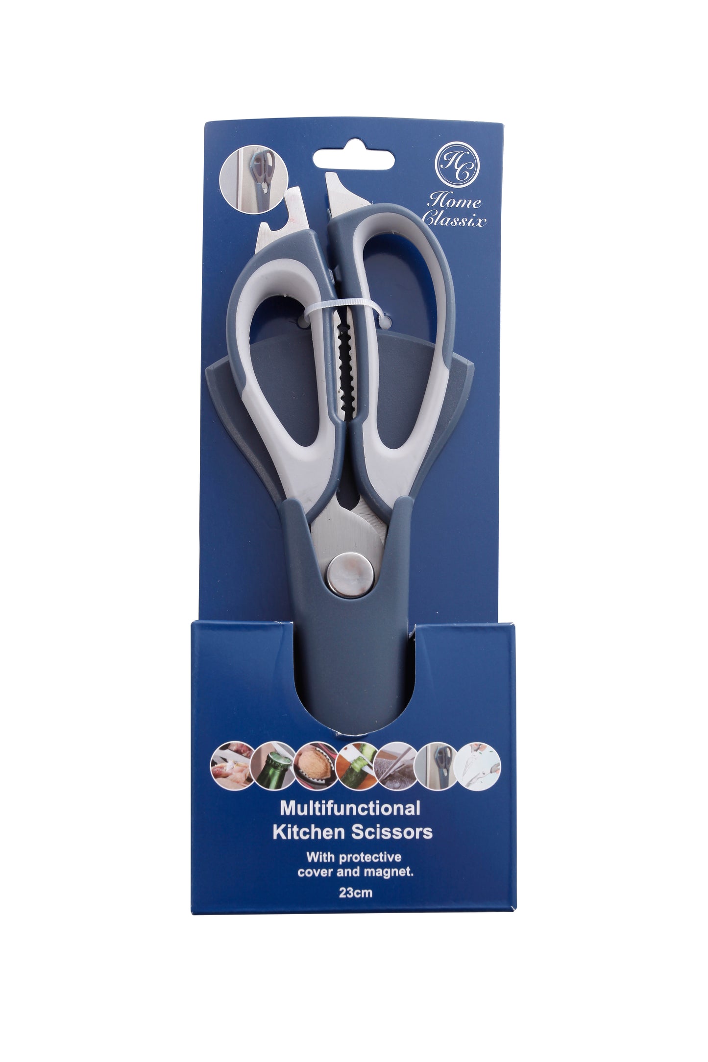 Kitchen Scissors with Cover Magnet