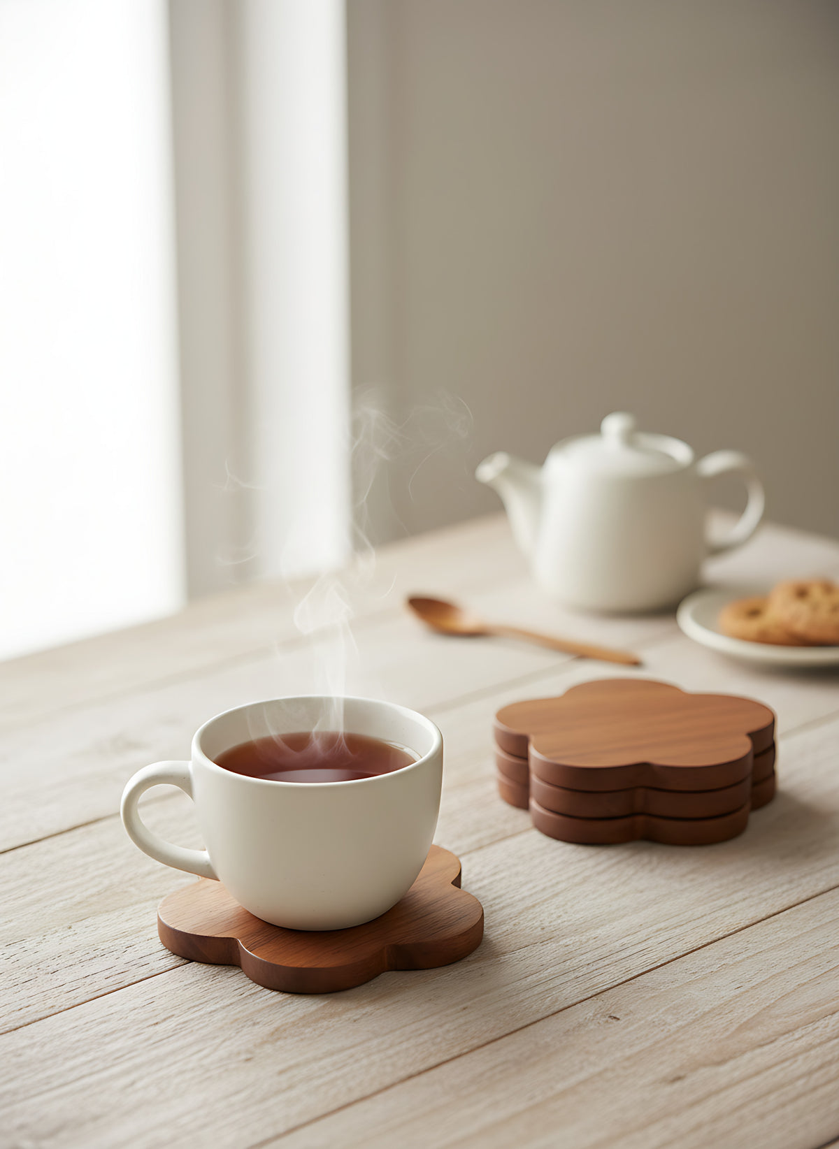 Wooden Coaster Set of 4