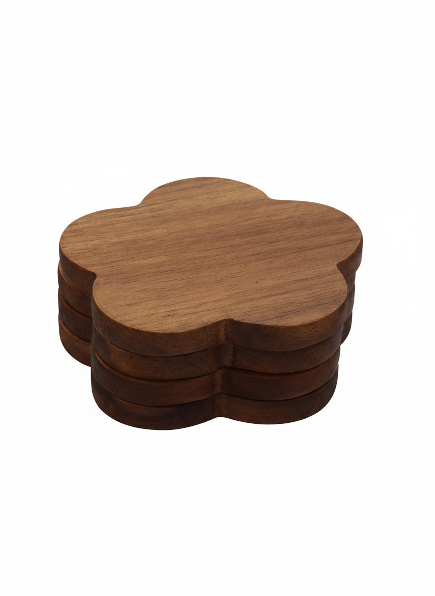 Wooden Coaster Set of 4