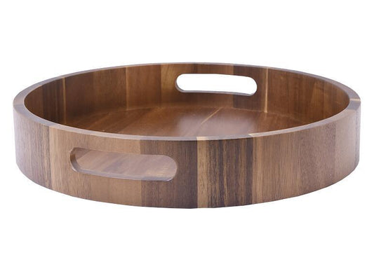 Wooden Round Tray