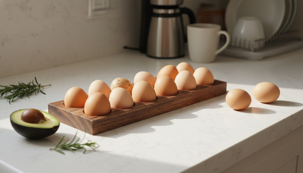 Wooden Egg Tray 30x10x2cm