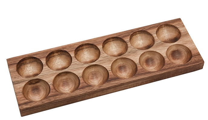 Wooden Egg Tray 30x10x2cm