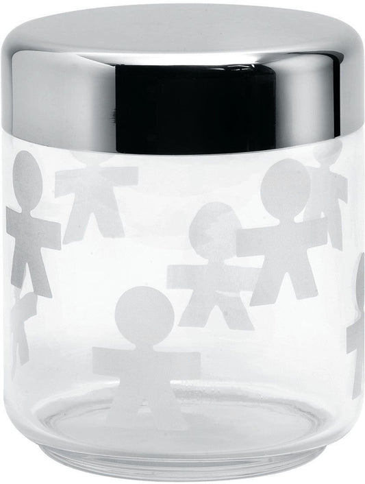 Alessi Girotondo Glass Jar 12.3cm 750ml