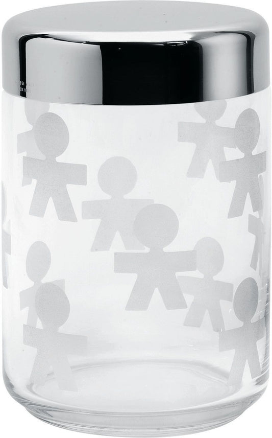 Alessi Girotondo Glass Jar 15cm 100ml