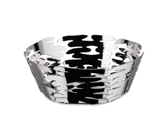 Alessi Barket Basket Stainless Steel Small