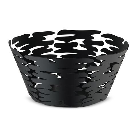 Alessi Barket Black Basket Large