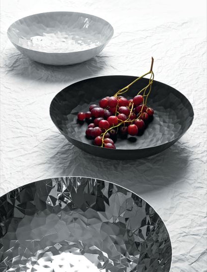 Alessi Centrepiece in Steel Coloured Super Black