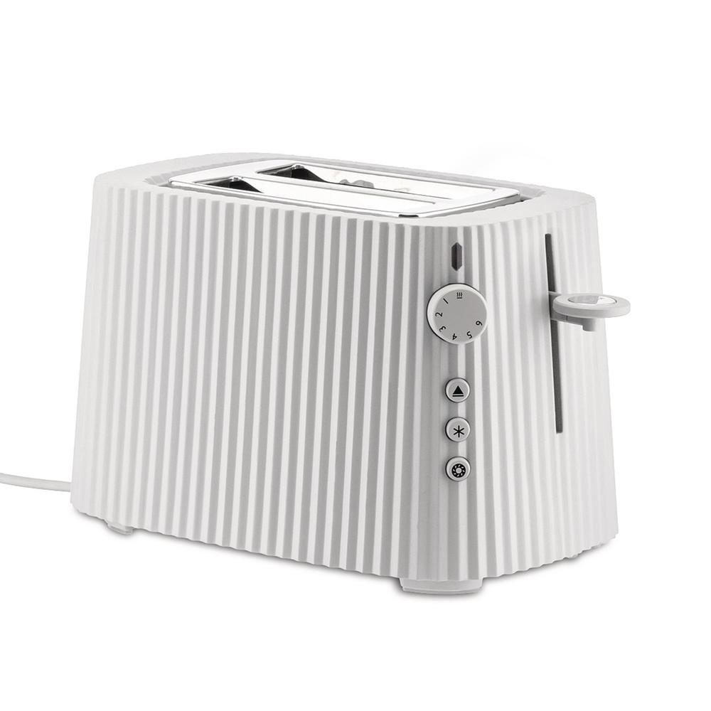 Alessi Plisse Toaster White