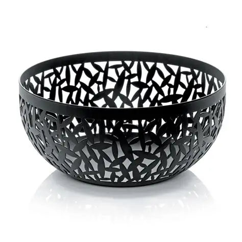 Alessi Cactus Fruit Bowl Black 21cm
