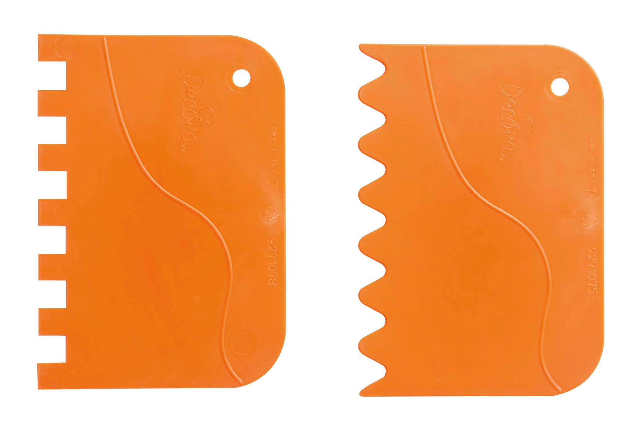Decora Wavy and Scalloped Scraper Set of 2 – Kitchenique