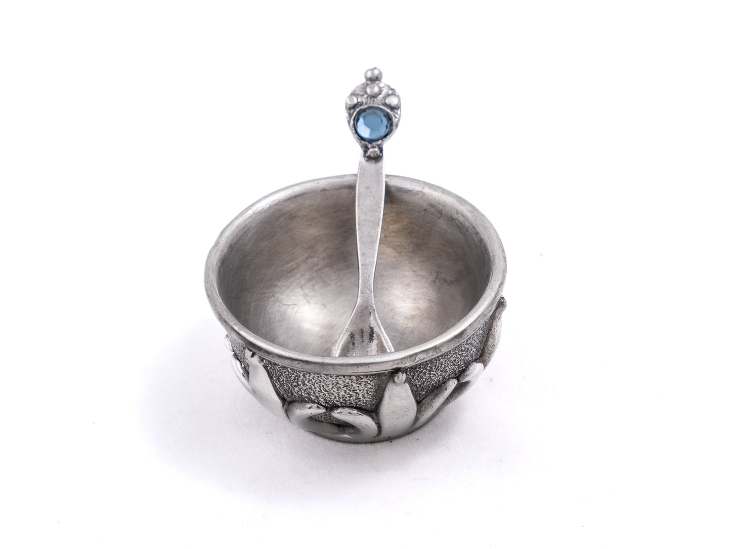 Earthangel Classic Pinch Salt Pot and Spoon