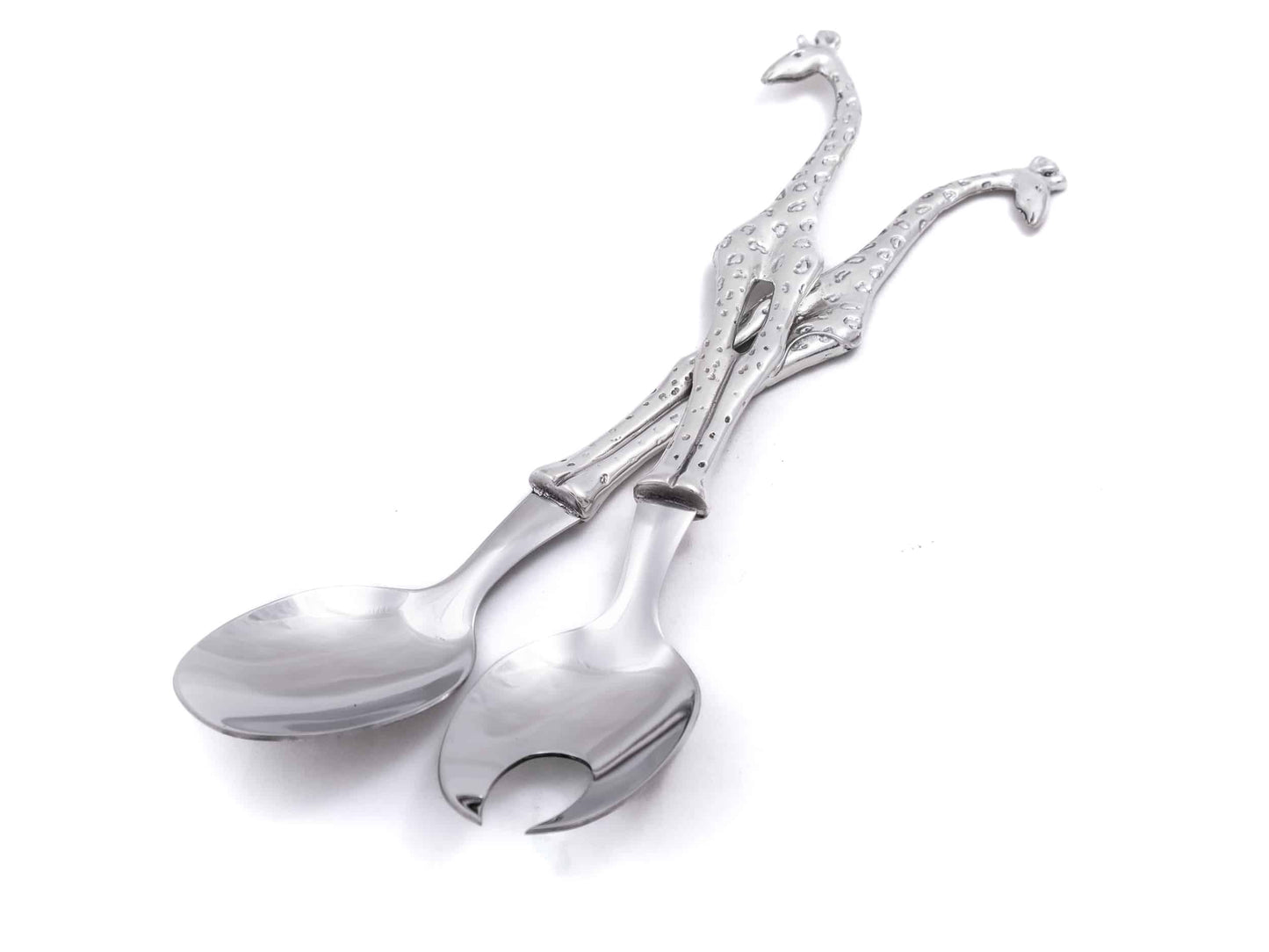 Earthangel Giraffe Salad Servers Large