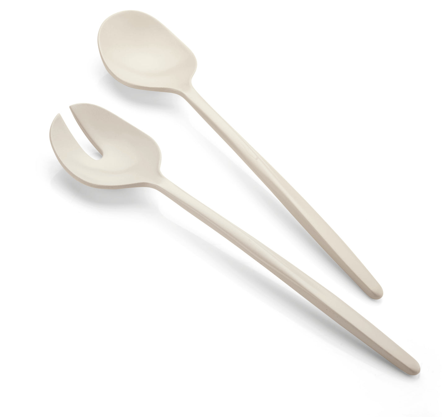 Tierra Salad Servers Cream