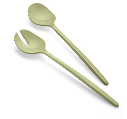 Tierra Salad Servers Sage