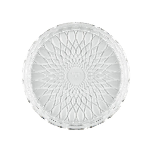 Vanity Round Tray Small Clear