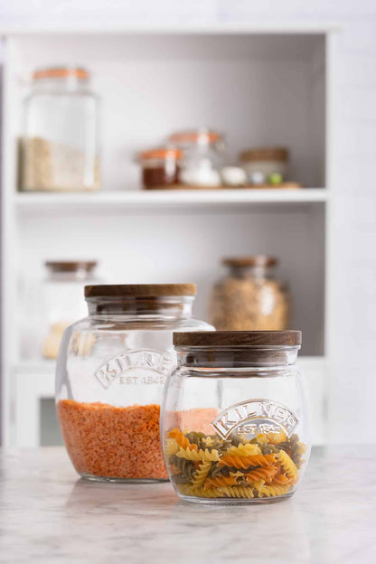 Kilner Universal Jar Acacia Lid 2L