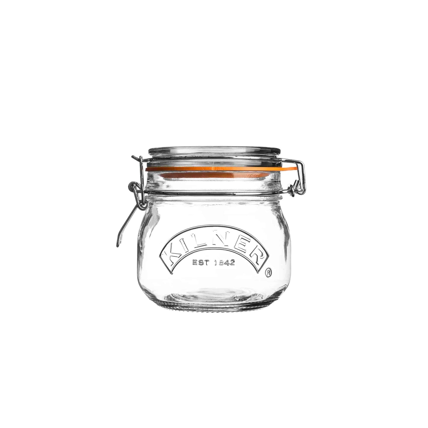 Kilner Facetted Clip Top Jar 500ml