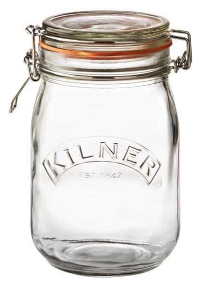 Kilner Round Cliptop 1L